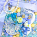 16mm Car Hanger/Ornament Making Beads Mix – 16mm Beads with Hooks, Acrylic/Resin/Glass Beads