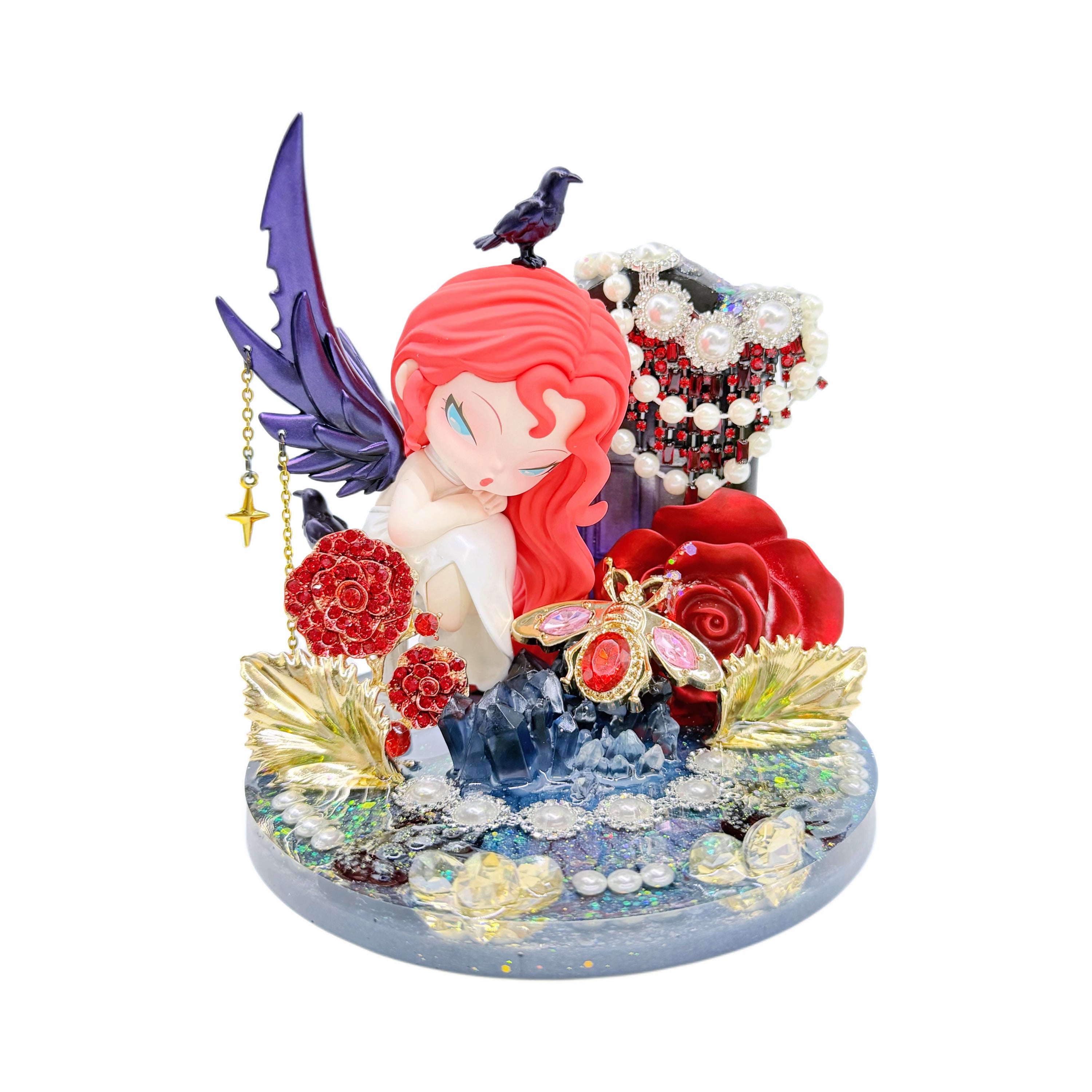 【20% OFF ONLY】Handmade Resin Round Phone Stand Doll Diy - Kosbling Blind Bag