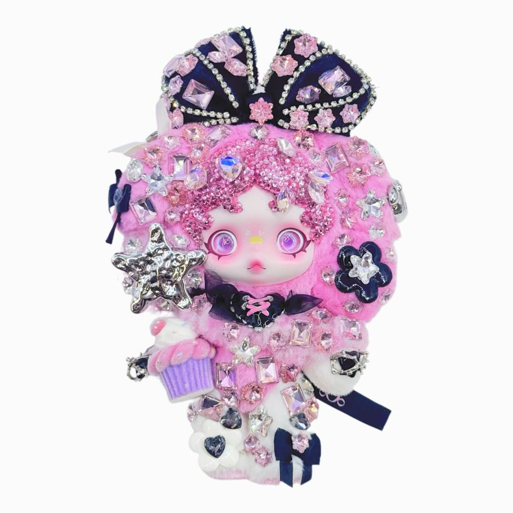 Diamond Glitter Rhinestone Soft Vinyl Doll Diy - Kosbling Handmade Blind Bag
