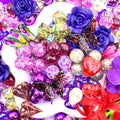 16mm Keychain/Pen Making DIY Beads Mix – 16/20mm Silicone, Resin & Acrylic Beads