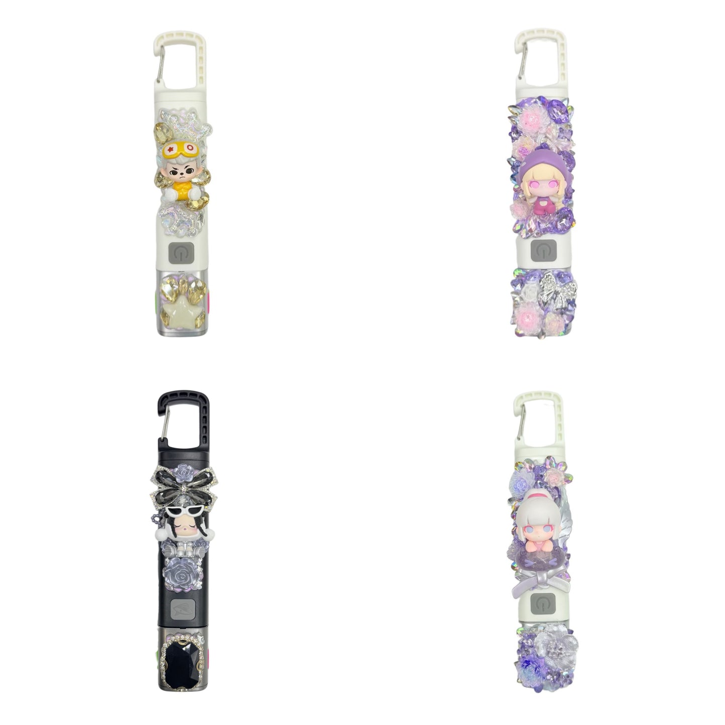 【20% OFF ONLY】Handmade Decor Flashlight With Cream Glue Doll DIY‑Kosbling Blind Bag