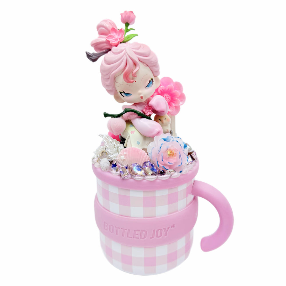 【20% OFF ONLY】TonTon Cup 450ml Stainless Steel Inner Liner Handmade with Cream Glue, Doll DIY – Kosbling Handmade Blind Bag