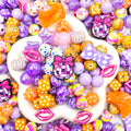16mm Keychain/Pen Making DIY Beads Mix – 16/20mm Silicone, Resin & Acrylic Beads