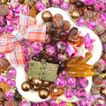 16mm Car Hanger/Ornament Making Beads Mix – 16mm Beads with Hooks, Acrylic/Resin/Glass Beads