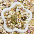 Jewelry Making Beads Mix for DIY Jewelry & Crafts – 8/10/12mm Glass, Resin & Metal Beads