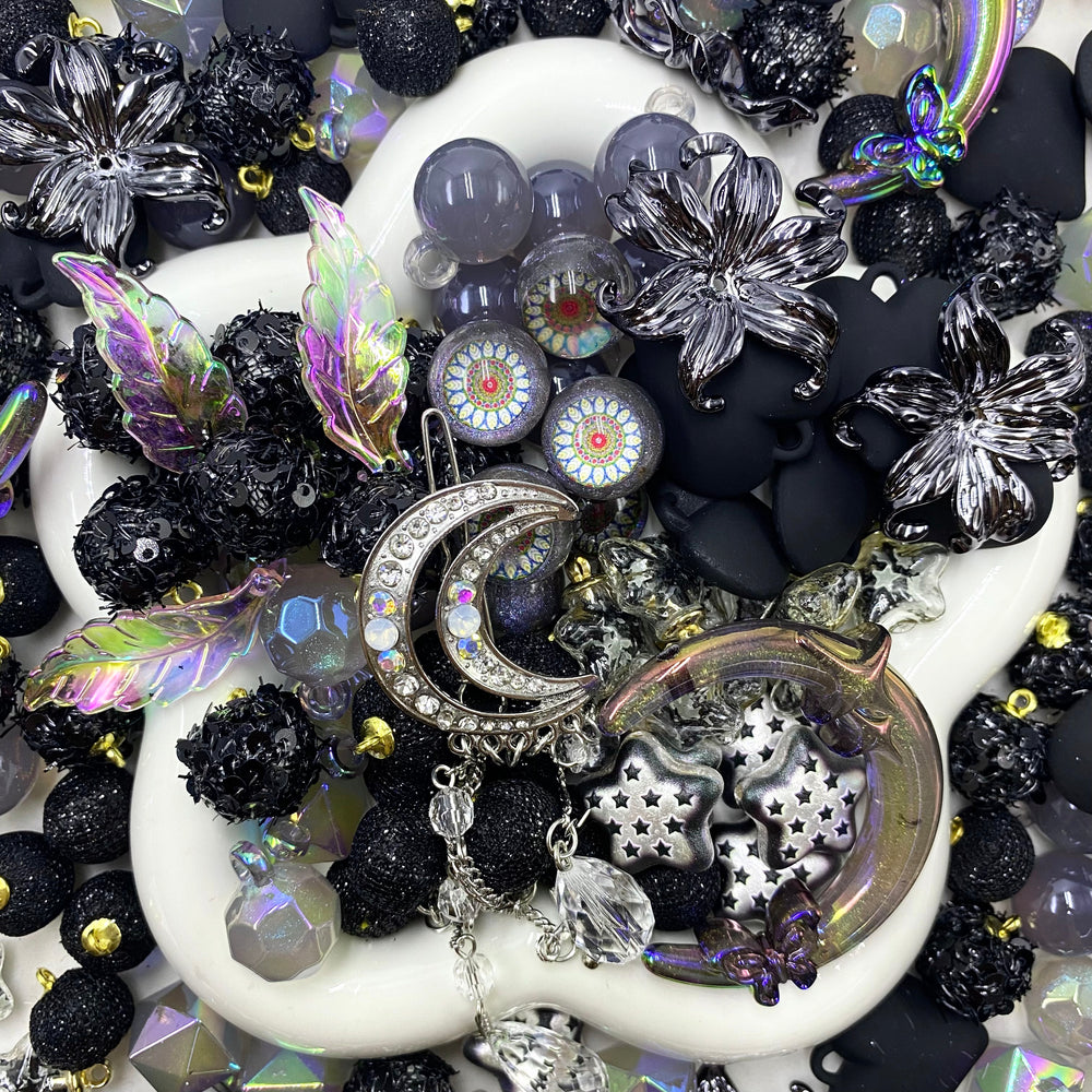 【Buy One Get One Equal Volume For Free】Dark Side Of The Moon - Beads Mix for hanging ornament-BD