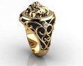 【Discount】Zircon Inlaid Lion Ring - BL1