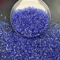 3mm(0.12 in) Blue Diamond Pointyback Transparent Resin Rhinestone (No Luminous) - 11 Colors