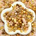 24K Bubble - Beads Mix for Keychain making-BD-B3030