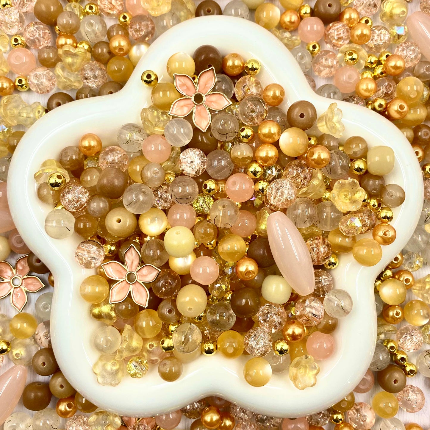 24K Bubble - Beads Mix for Keychain making-BD-B3030