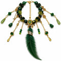 Handmade Floral Bracelets - Feather  KJ1