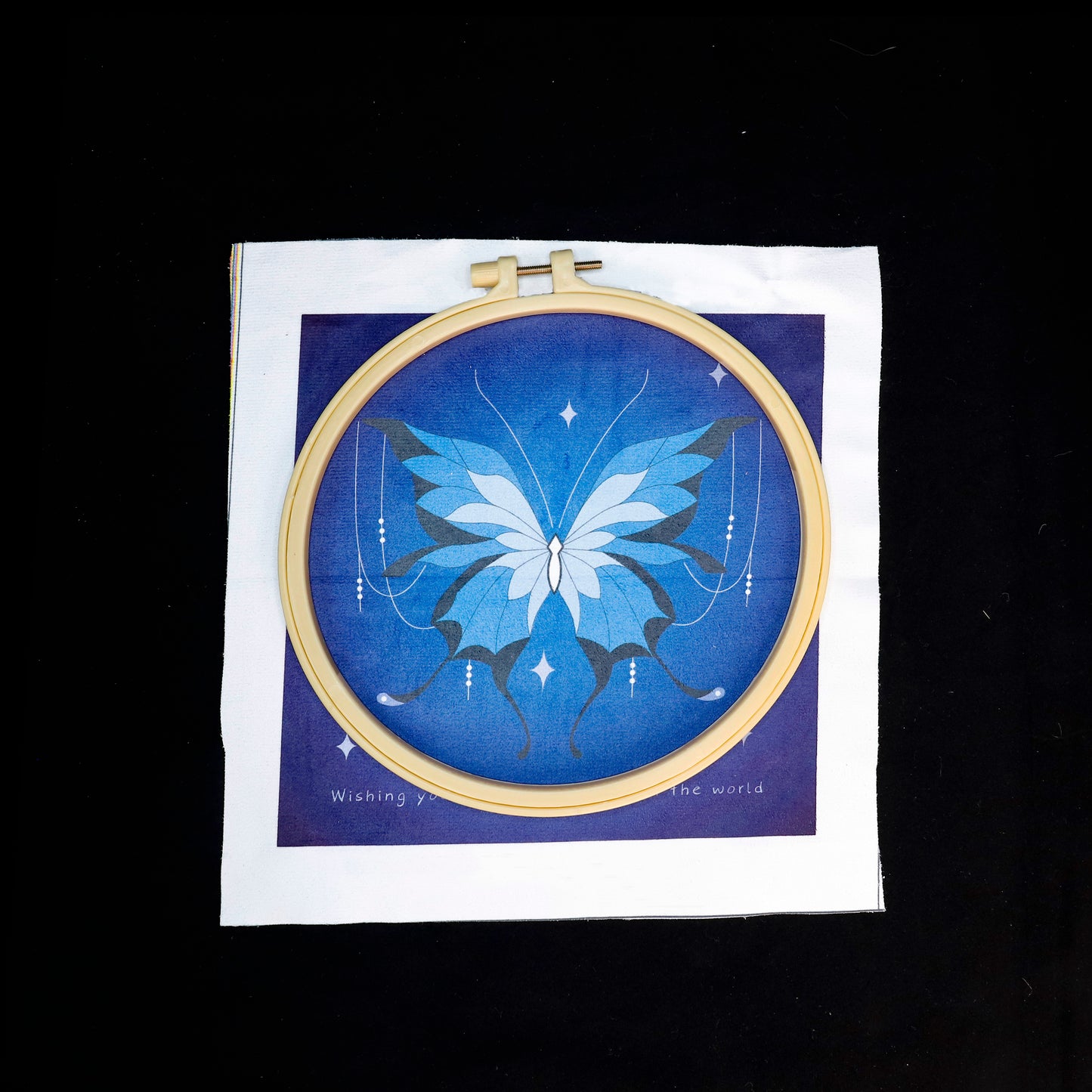 Luna - Shining Butterfly Embroidery Kit