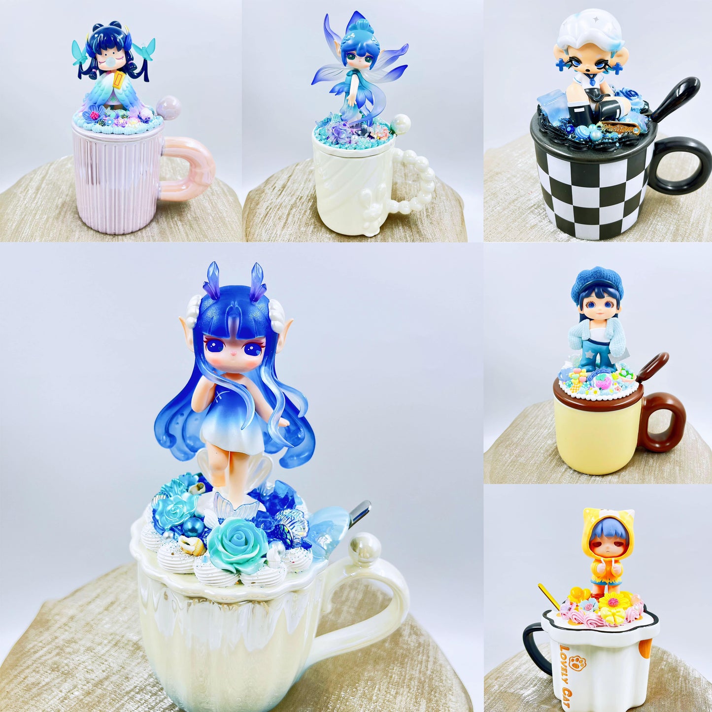 【Doll Mug】Kosbling Handmade Doll Mug Live Bag