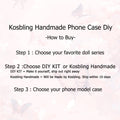 【live only】Kosbling Handmade Phone Case Diy Live Bag