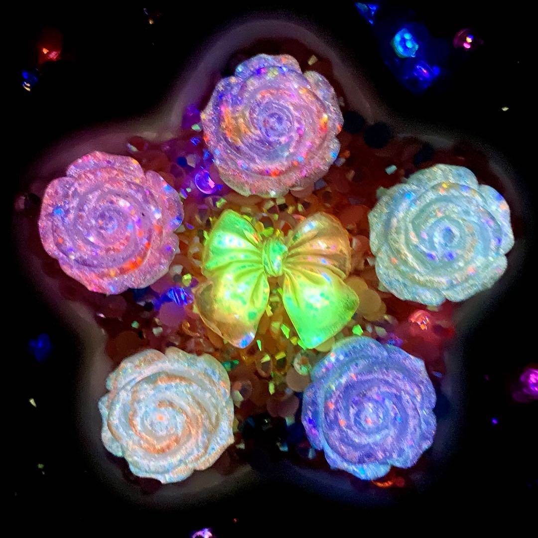 Unicorn Galaxy -(miki)-Rose Mix-glow-F1058