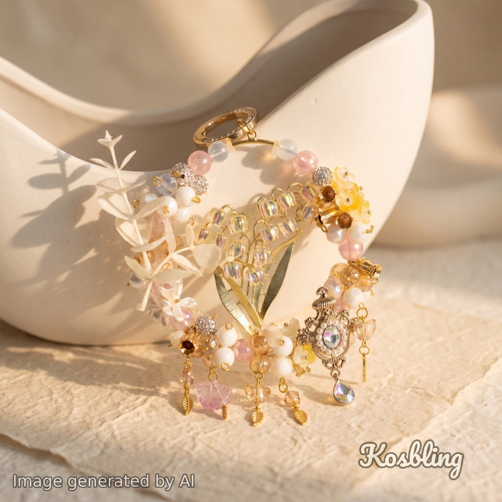 【Buy One Get One Equal Volume For Free】Lily of the valley -Beads Mix for Bracelet-BD