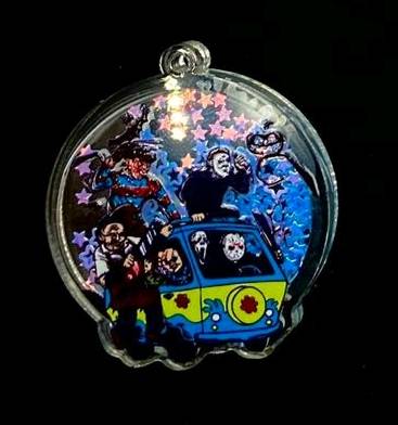 Halloween Shaky Acrylic Charm/Pendant Mix