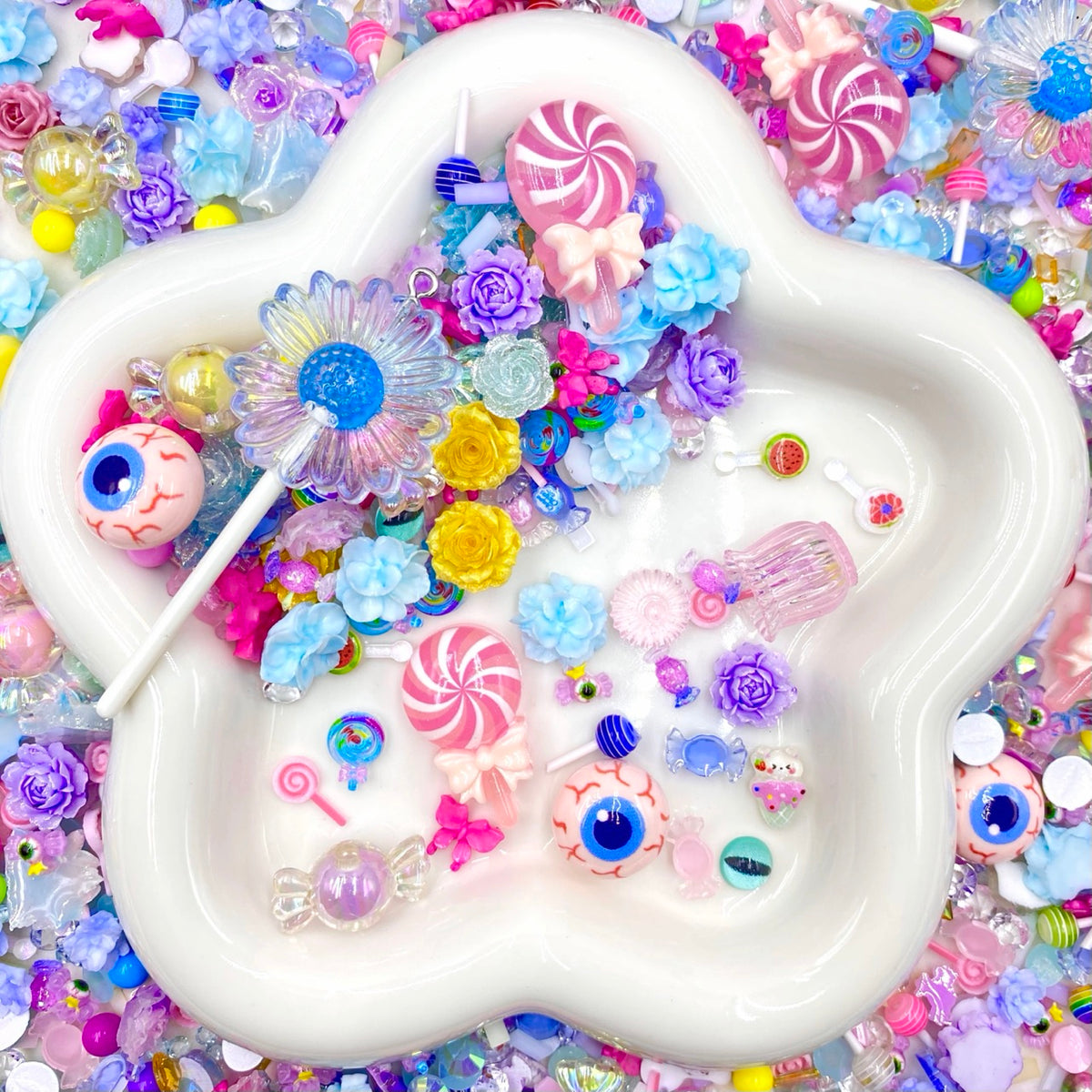 【Buy One Get One Equal Volume For Free】- DK04B - Nail Charm Mix glow(miki)- NailC 1