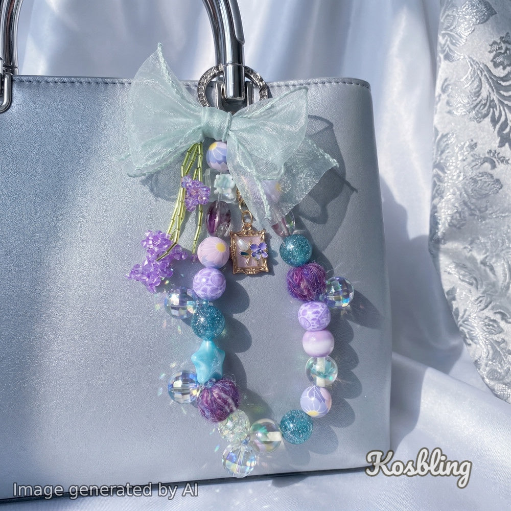 【Buy One Get One Equal Volume For Free】Lavender Mist Pop - Beads Mix For Keychains(Miki)-BD
