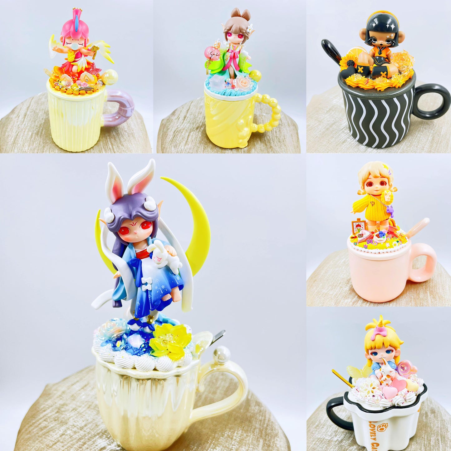 【Doll Mug】Kosbling Handmade Doll Mug Live Bag