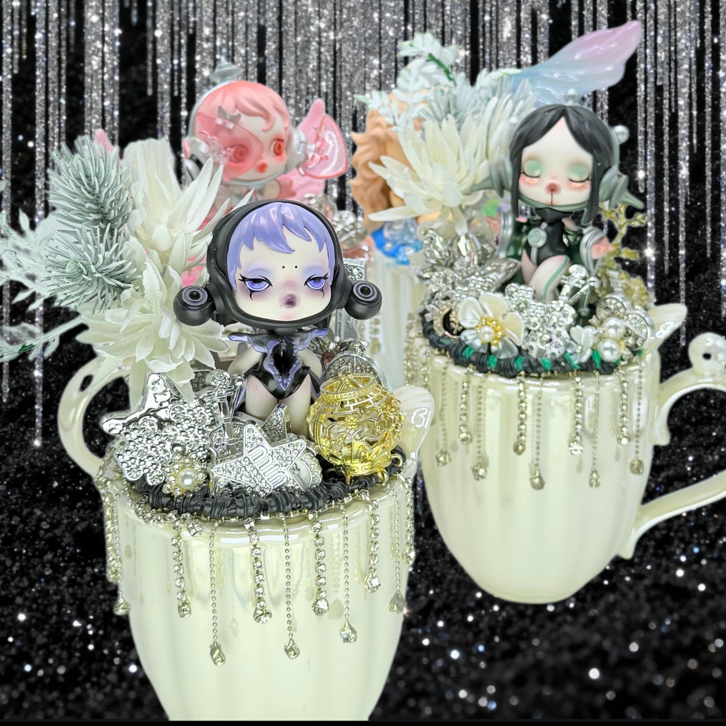 Kosbling Handmade Cream Glue Doll Mug/Ice Cream Bowl - Kosbling Doll DIY