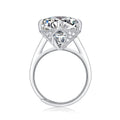 10Carat Moissanite Ring (Adjustable Size) (#MS991)- BL1