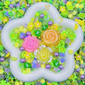 Spring Lime - Rose + Nail Charm Mix-glow (Miki)- FC1-F3001