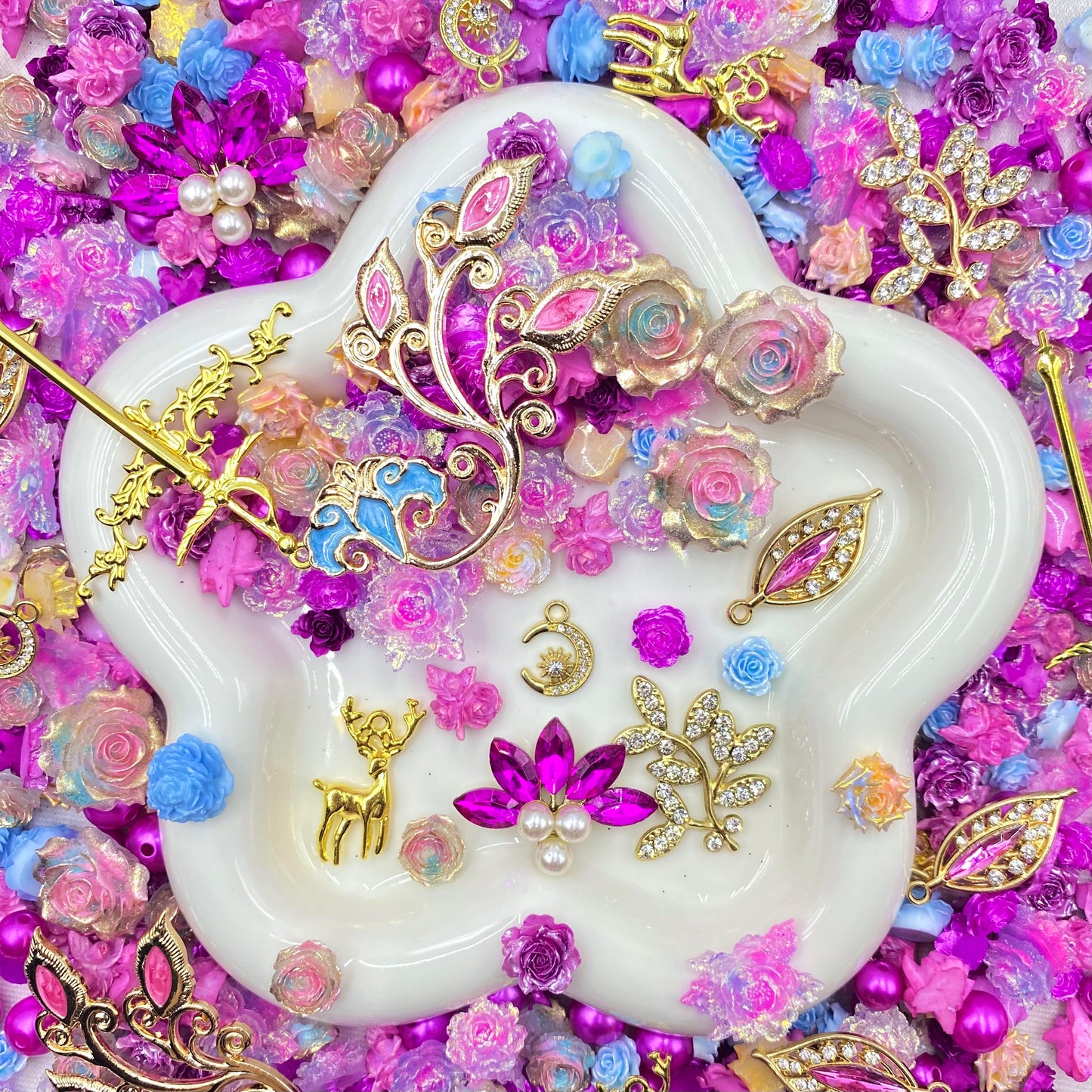 【15%OFF】Hunting Nail Charm+Metal Mix-glow(Miki) - Nail-NC