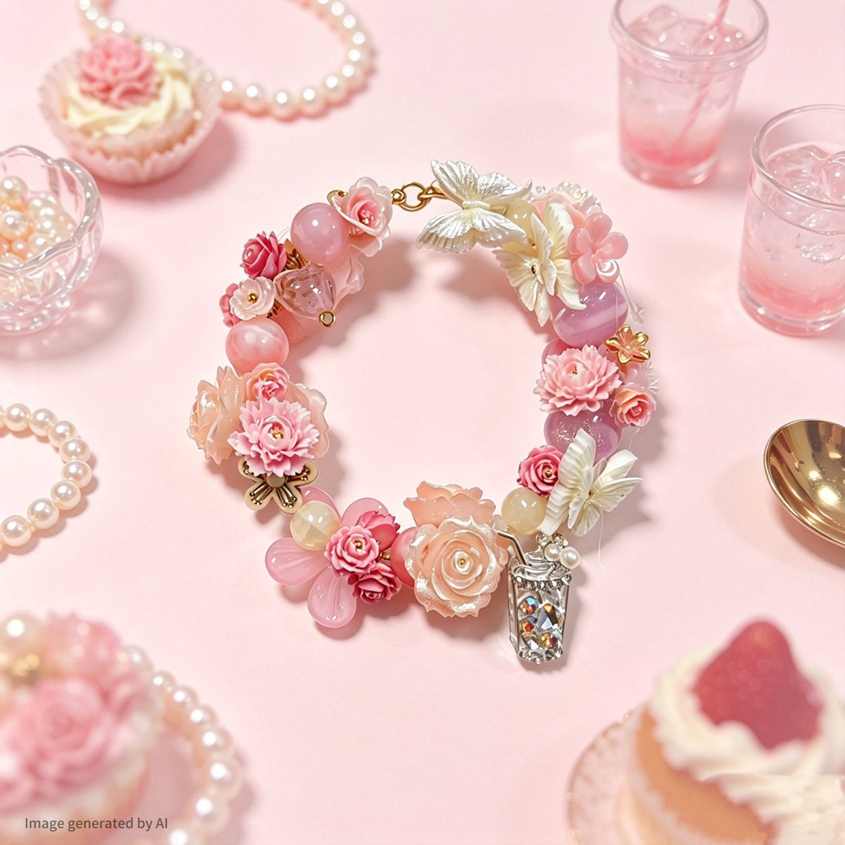 【Buy One Get One Equal Volume For Free】- DK04A - Nail & Beads Mix-glow(miki)- NailC 3