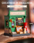 Century Post Office - Miniature Dollhouse Kit Series