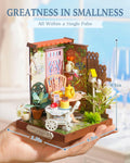 Fancy Tea Yard - Miniature Dollhouse Kit Series