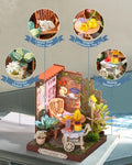 Fancy Tea Yard - Miniature Dollhouse Kit Series