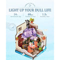 Sea Holiday Restaurant - Miniature Dollhouse Kit Series