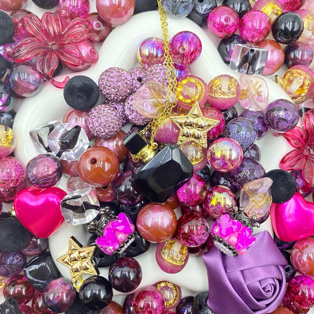 【Buy One Get One Equal Volume For Free】- DK02A - Beads Mix For Keychains(Miki)-BD 2