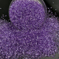 3mm(0.12 in) Purple Diamond Pointyback Transparent Resin Rhinestone (No Luminous) - 7 Colors