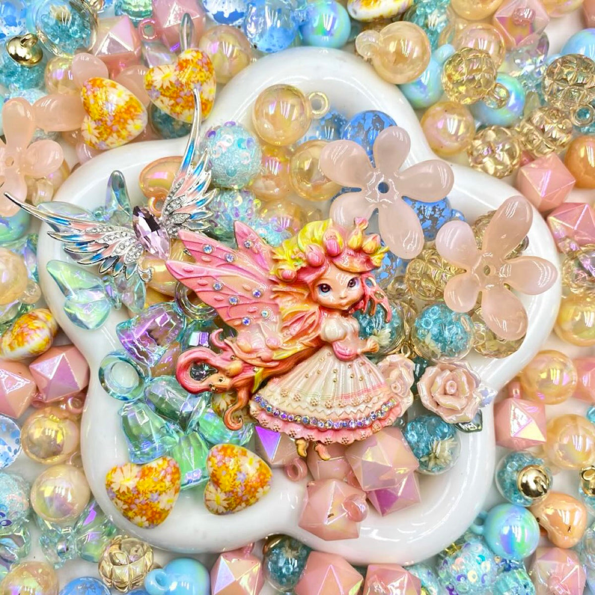 【Buy One Get One Equal Volume For Free】- DK02B - Beads Mix for hanging ornament-BD 1
