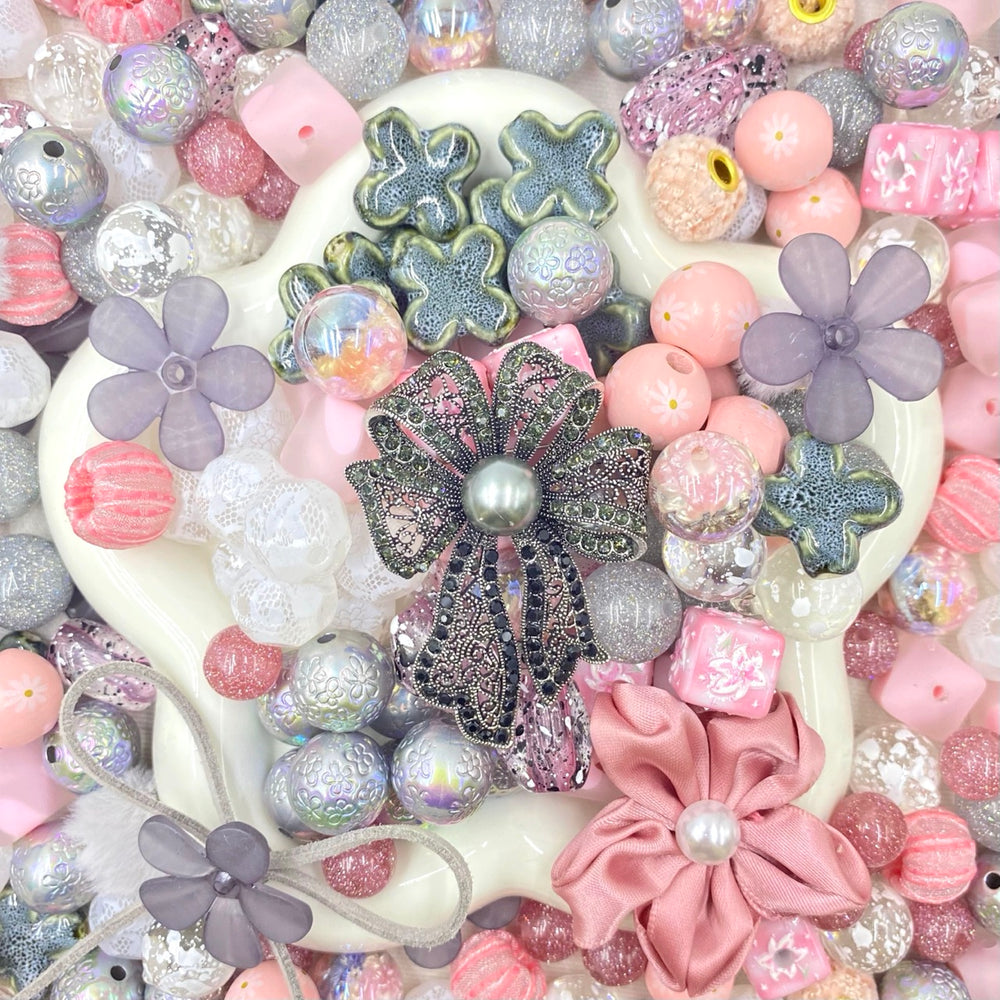 【Buy One Get One Equal Volume For Free】- DK02A - Beads Mix For Keychains(Miki)-BD 2