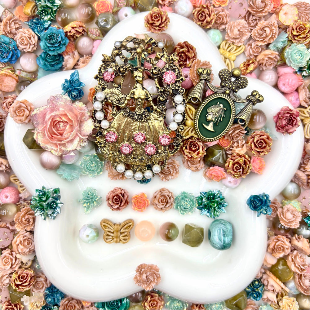 【Buy One Get One Equal Volume For Free】- DK04A - Nail & Beads Mix-glow(miki)- NailC 2