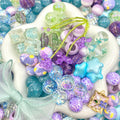 【Buy One Get One Equal Volume For Free】Lavender Mist Pop - Beads Mix For Keychains(Miki)-BD