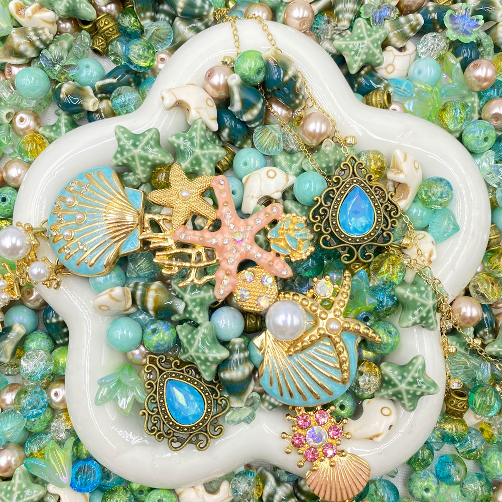 【Buy One Get One Equal Volume For Free】Ocean Beads Mix for Bracelet-BD