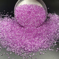 3mm(0.12 in) Purple Diamond Pointyback Transparent Resin Rhinestone (No Luminous) - 7 Colors