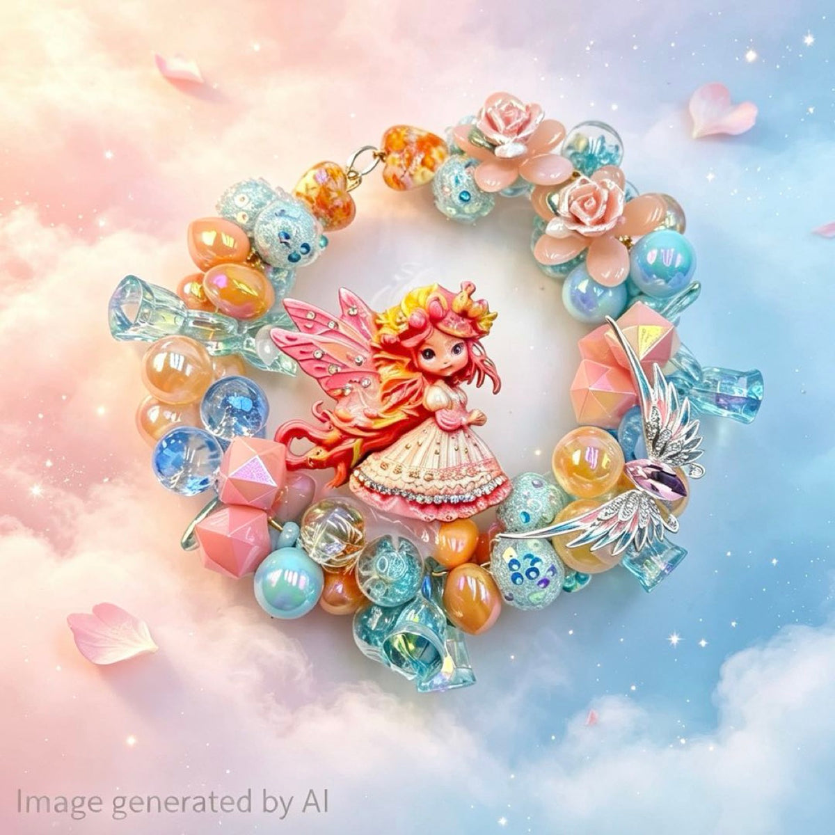 【Buy One Get One Equal Volume For Free】- DK02B - Beads Mix for hanging ornament-BD 4