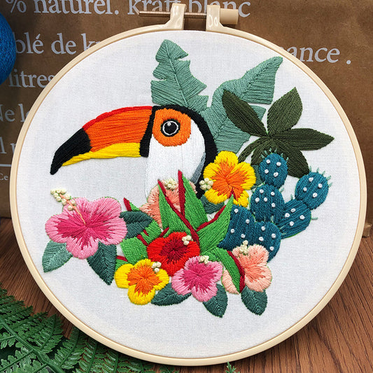 Observe Beneath The Flora - Embroidery Kit