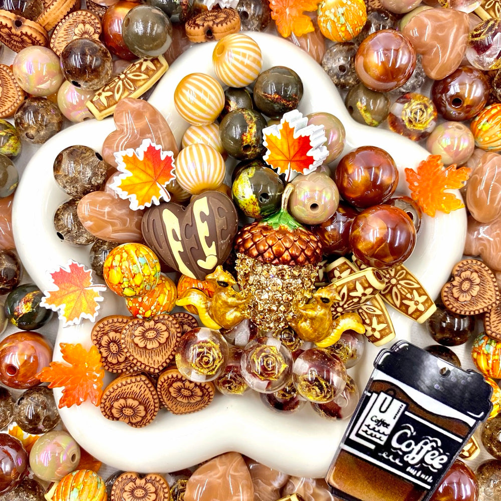 【Buy One Get One Equal Volume For Free】- DK02A - Beads Mix For Keychains(Miki)-BD 2