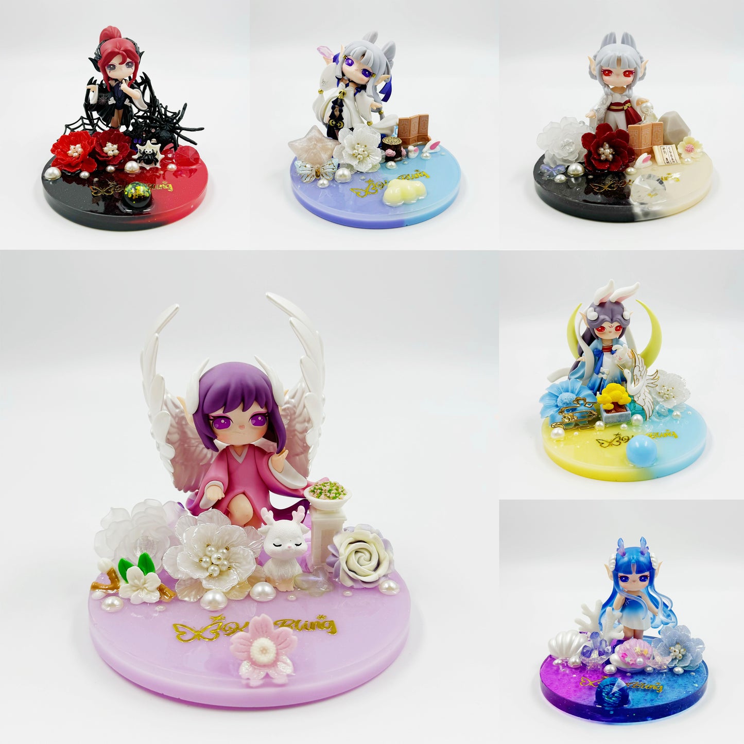 【Doll Resin Phone Stand】Fairytale Series