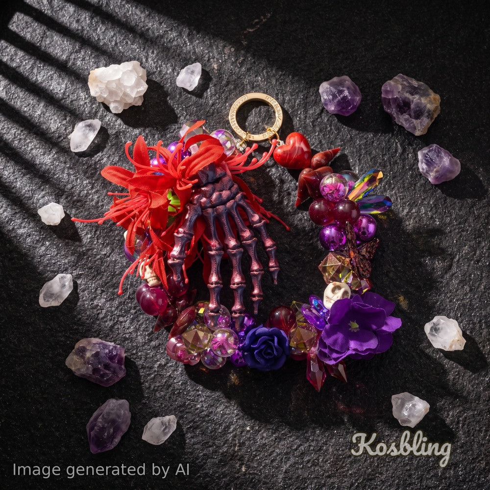 【Buy One Get One Equal Volume For Free】Red Spider Lily- Beads Mix for hanging ornament-BD