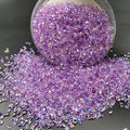 3mm(0.12 in) AB Diamond Pointyback Transparent Resin Rhinestone (No Luminous) - 19 Colors