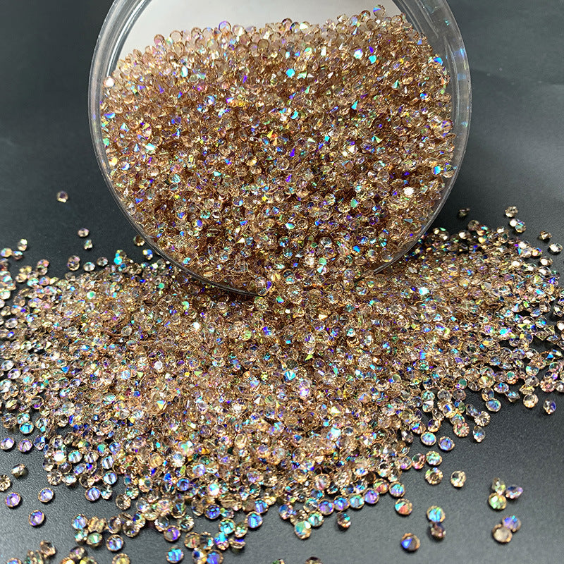 3mm(0.12 in) AB Diamond Pointyback Transparent Resin Rhinestone (No Luminous) - 19 Colors