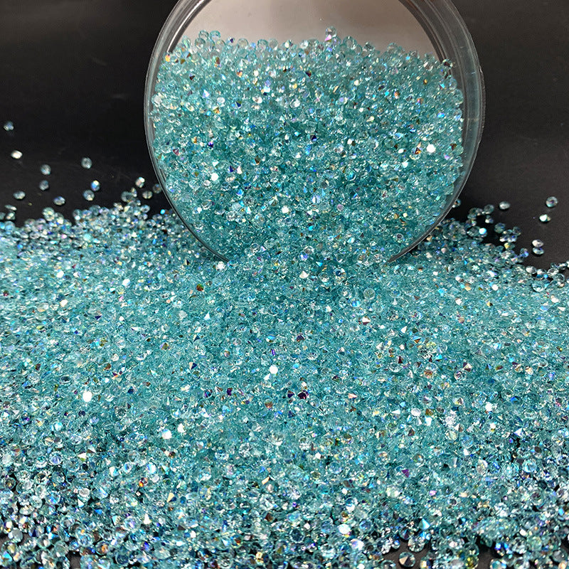 3mm(0.12 in) AB Diamond Pointyback Transparent Resin Rhinestone (No Luminous) - 19 Colors