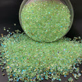 3mm(0.12 in) AB Diamond Pointyback Transparent Resin Rhinestone (No Luminous) - 19 Colors